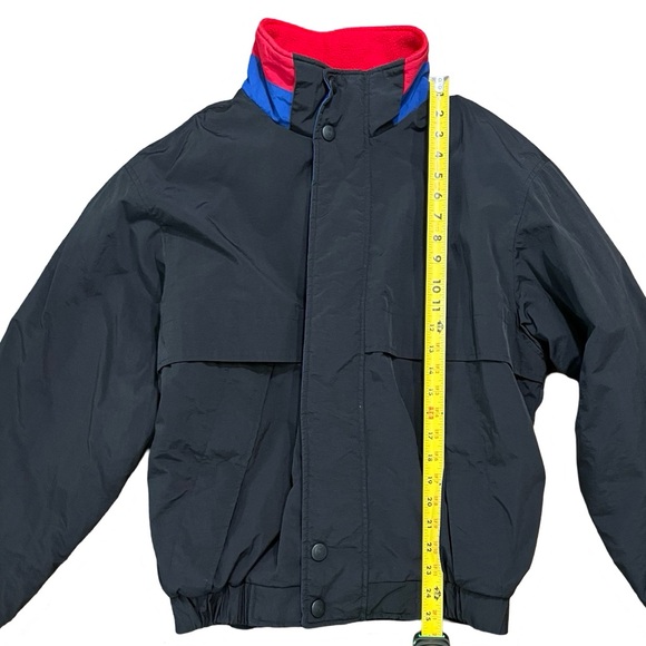 ⭐️ HC Gear Jacket | Racing/Bomber Style | Black with Blue & Red Accents | Medium - Picture 10 of 14